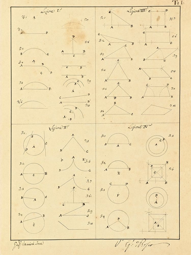 Plate 1 for Elements of Civil Architecture, ca. 1818-1850 art print by Giuseppe Vannini for $57.95 CAD