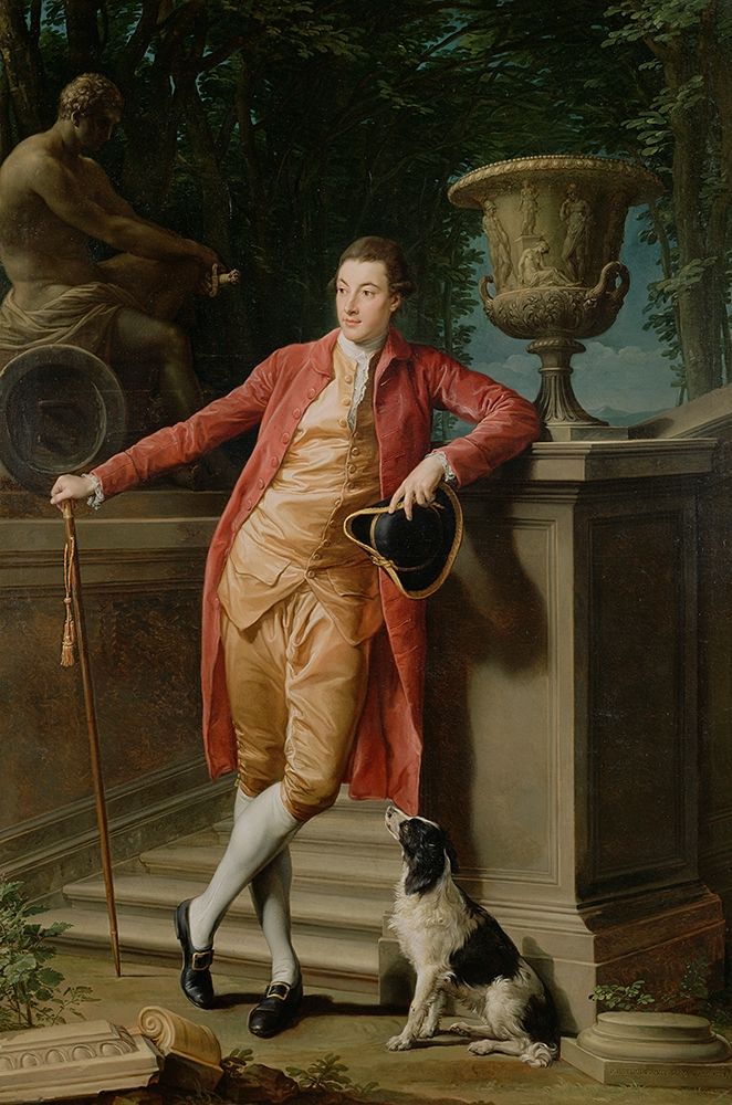 Portrait of John Talbot, later 1st Earl Talbot art print by Pompeo Girolamo Batoni for $57.95 CAD