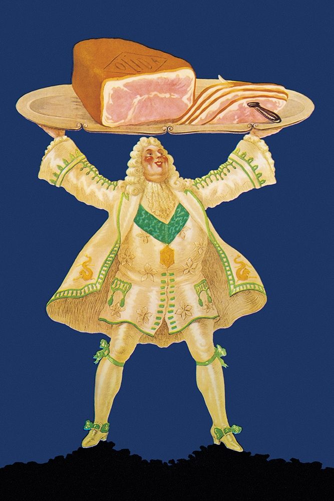 Pigs and Pork: Ham Platter art print by Paul Mohr for $57.95 CAD