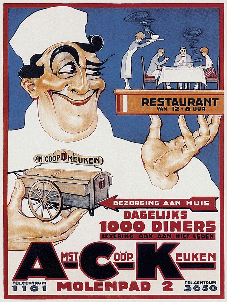 Cooks: Amst Coop Keuken art print by Camille Bouchet for $57.95 CAD
