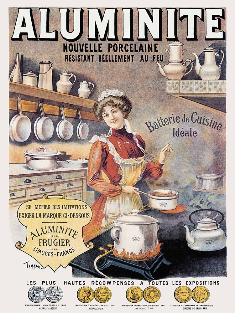Cooks: Aluminite art print by Francisco Tamagno for $57.95 CAD