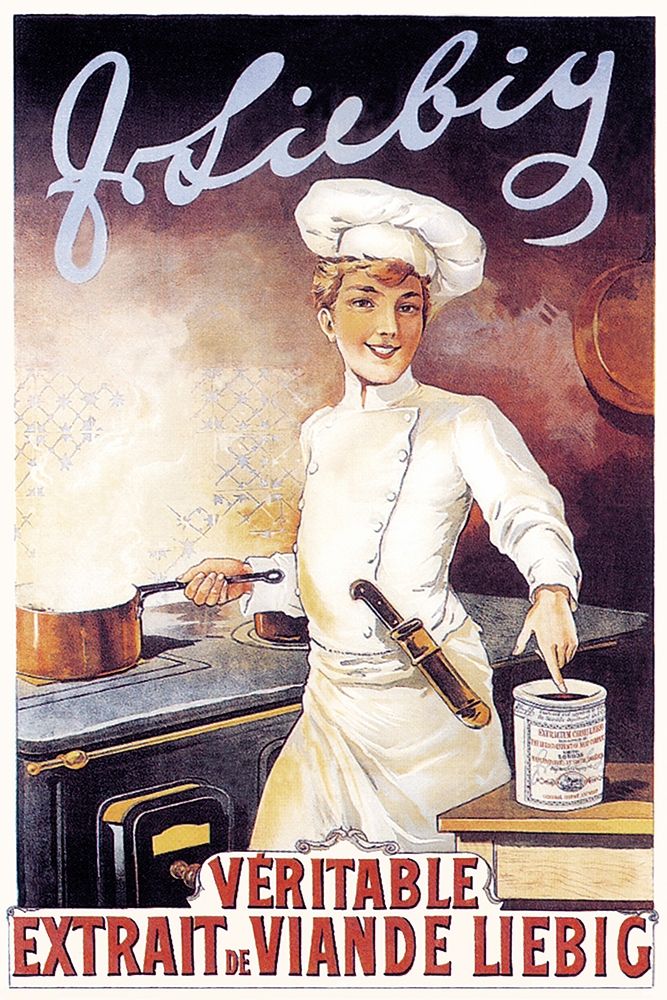 Cooks: Veritable - Extrait de Viande Liebig art print by F. Gregory Brown for $57.95 CAD