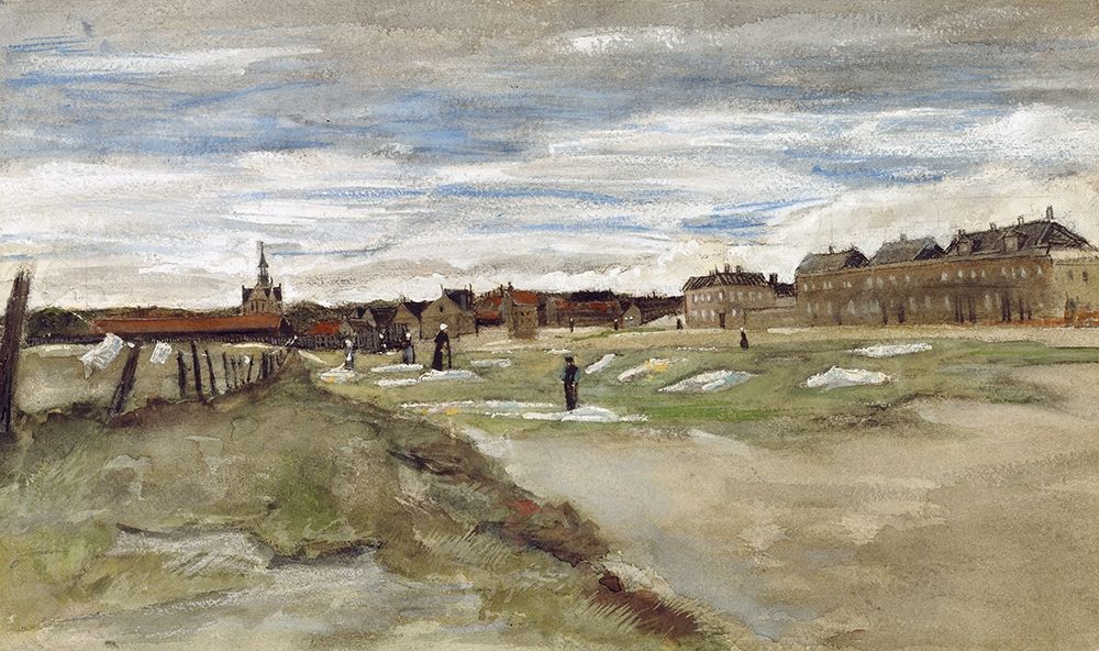 Bleachery at Scheveningen art print by Vincent van Gogh for $57.95 CAD