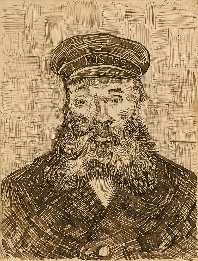 Portrait of Joseph-Étienne Roulin art print by Vincent van Gogh for $57.95 CAD