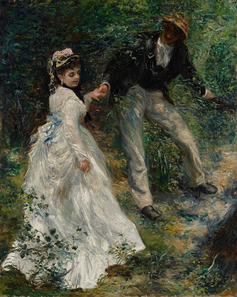 La Promenade art print by Pierre-Auguste Renoir for $57.95 CAD