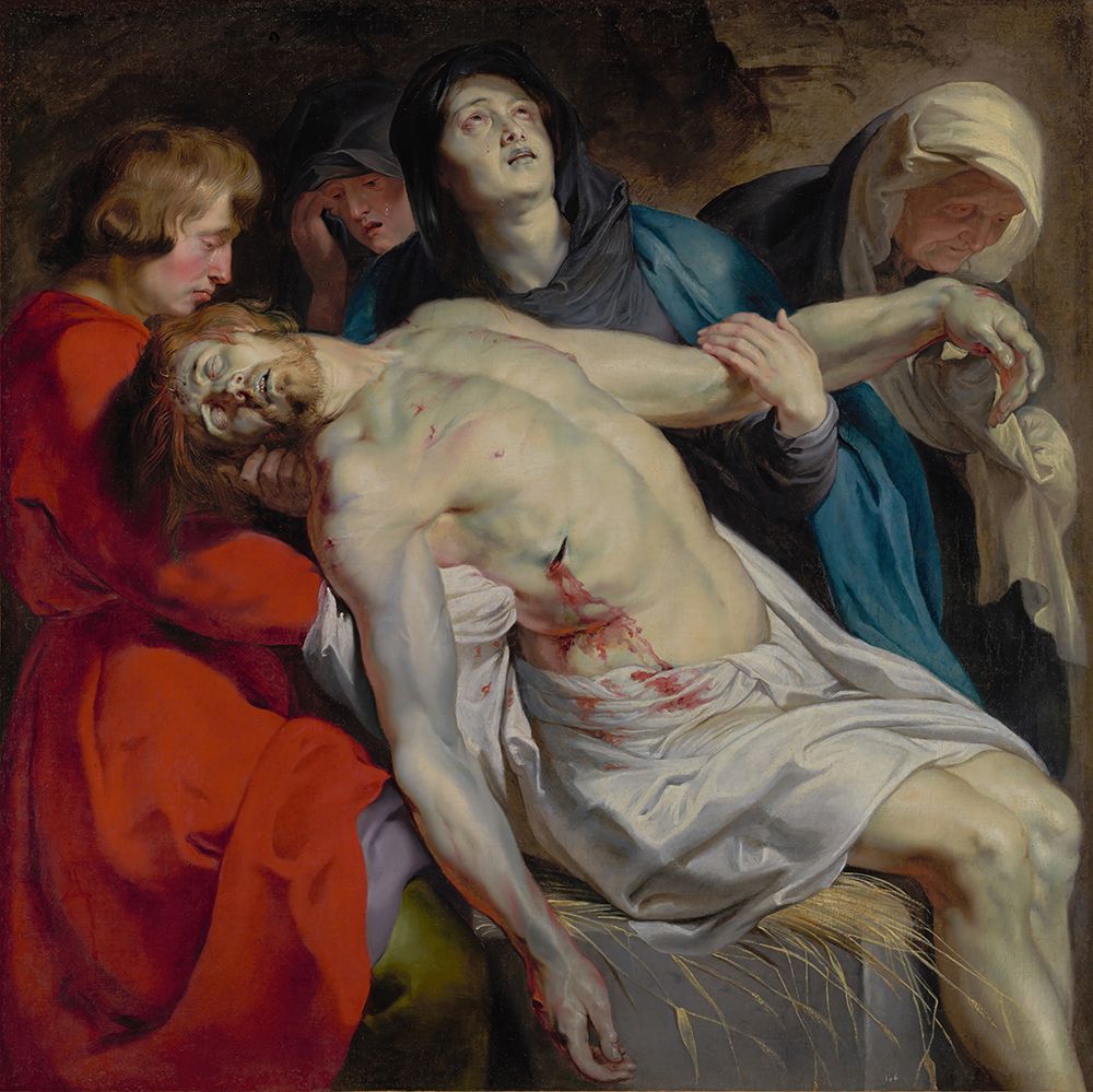 The Entombment 1612 art print by Peter Paul Rubens for $57.95 CAD
