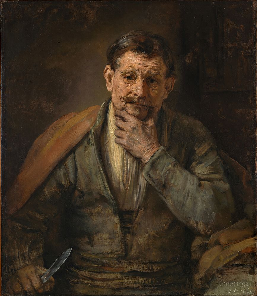 Saint Bartholomew 1661 art print by Rembrandt for $57.95 CAD