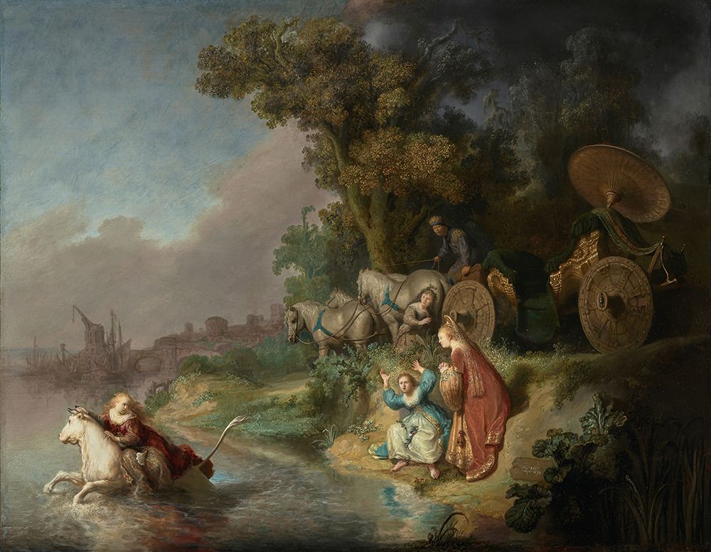The Abduction of Europa 1632 art print by Rembrandt for $57.95 CAD