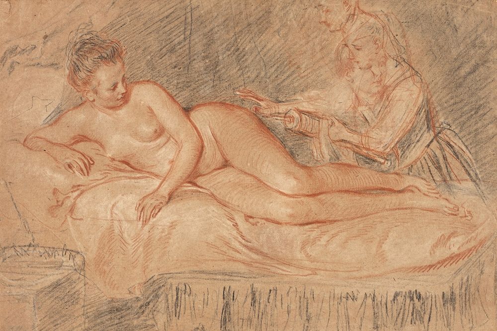 The Remedy art print by Jean-Antoine Watteau for $57.95 CAD