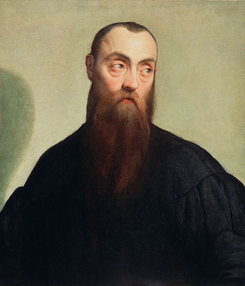 Portrait of a Bearded Man art print by Jacopo Bassano for $57.95 CAD