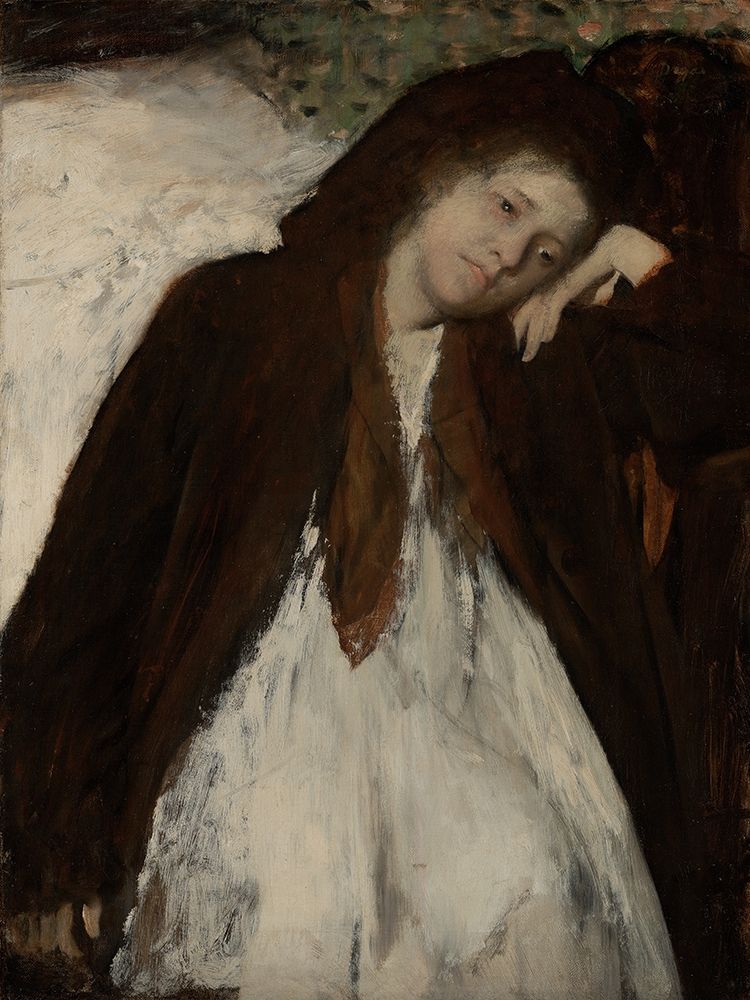 The Convalescent art print by Edgar Degas for $57.95 CAD