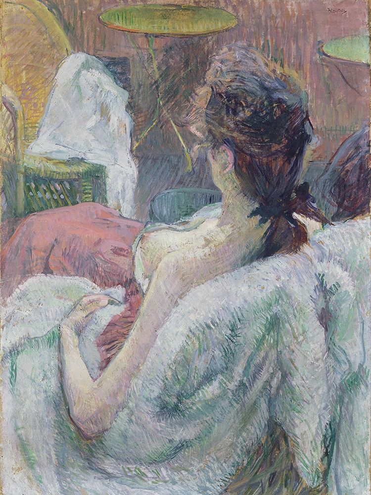 The Model Resting art print by Henri de Toulouse-Lautrec for $57.95 CAD