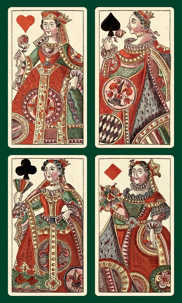 Queens (Bauern Hochzeit Deck) art print by Andreas Benedictus Gobl for $57.95 CAD