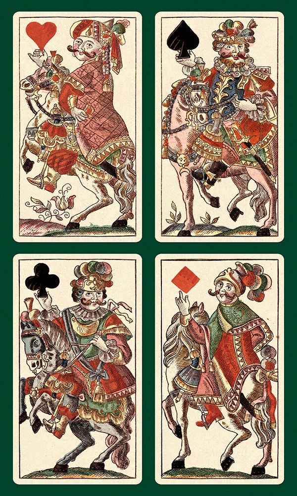 Knights (Bauern Hochzeit Deck) art print by Andreas Benedictus Gobl for $57.95 CAD