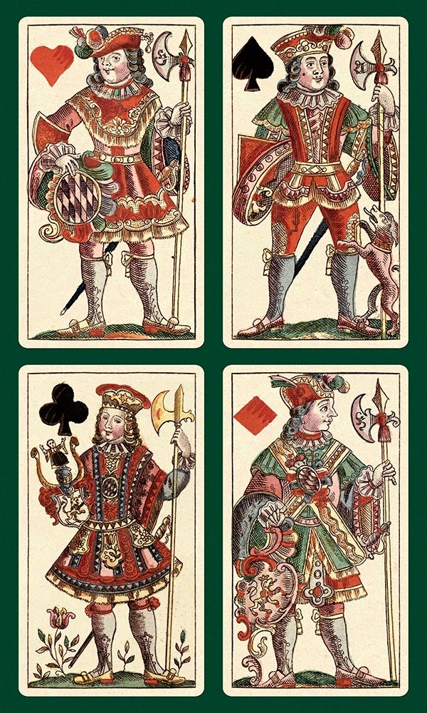 Knaves (Bauern Hochzeit Deck) art print by Andreas Benedictus Gobl for $57.95 CAD