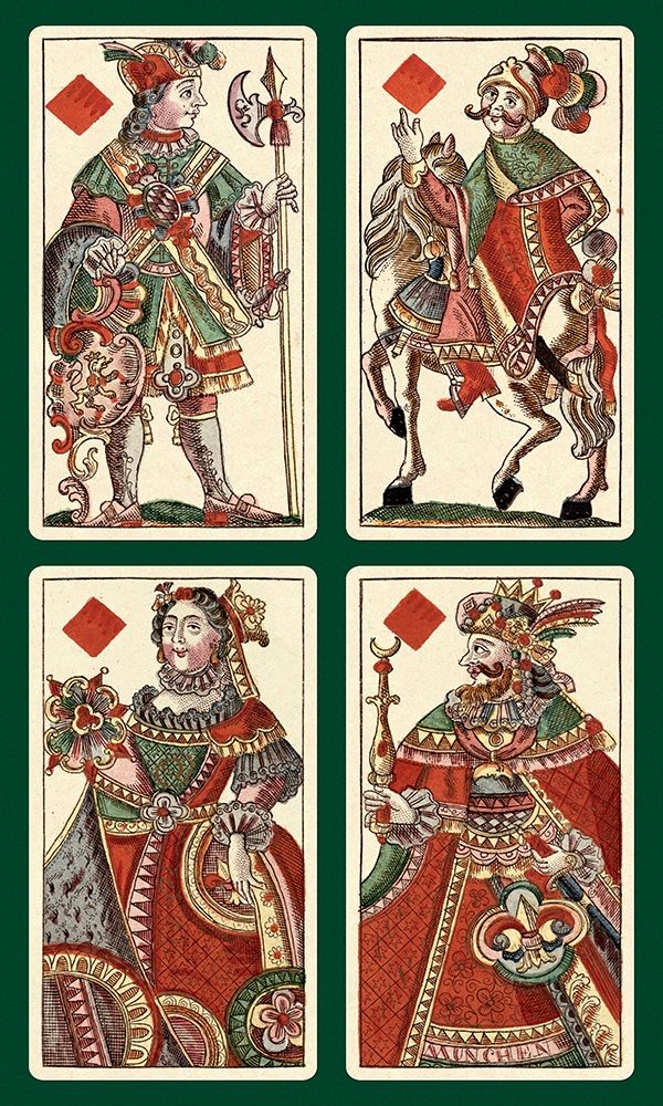 Diamonds (Bauern Hochzeit Deck) art print by Andreas Benedictus Gobl for $57.95 CAD