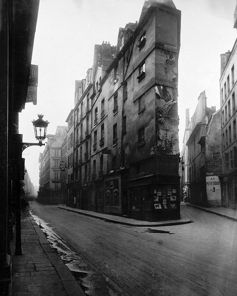 Paris, 1908 - Vieille Cour, 22 rue Quincampoix - Old Courtyard, 22 rue Quincampoix art print by Eugene Atget for $57.95 CAD