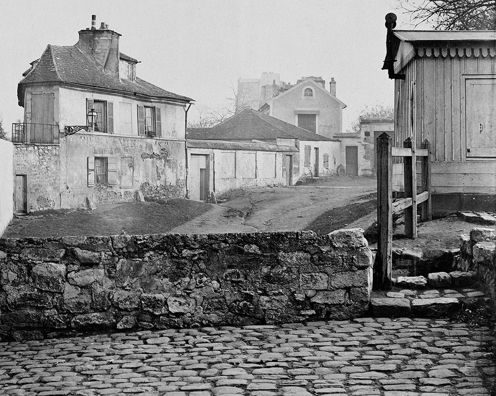 Paris, 1865 - The Impasse de lEssai at the Horse Market art print by Charles Marville for $57.95 CAD