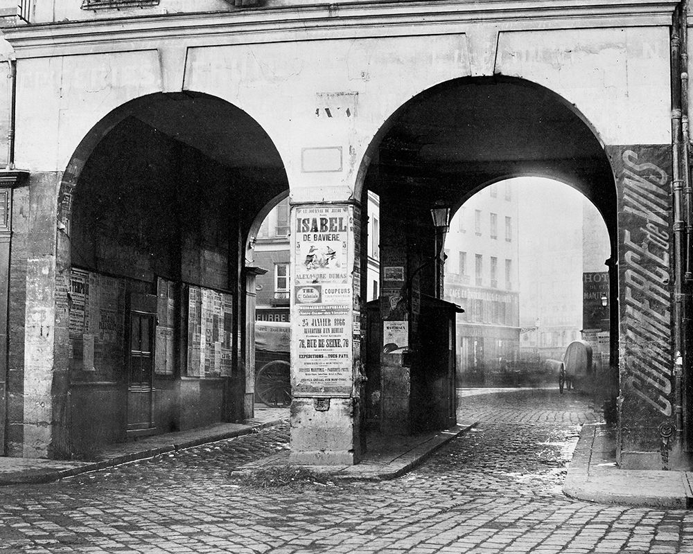 Paris, about 1865 - The Double Doorway, rue de la Ferronnerie art print by Charles Marville for $57.95 CAD