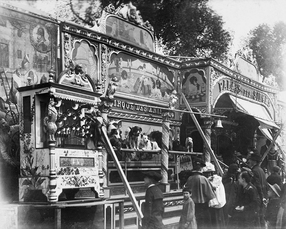 Paris, 1898 - Animal Circus, Fete des Invalides art print by Eugene Atget for $57.95 CAD