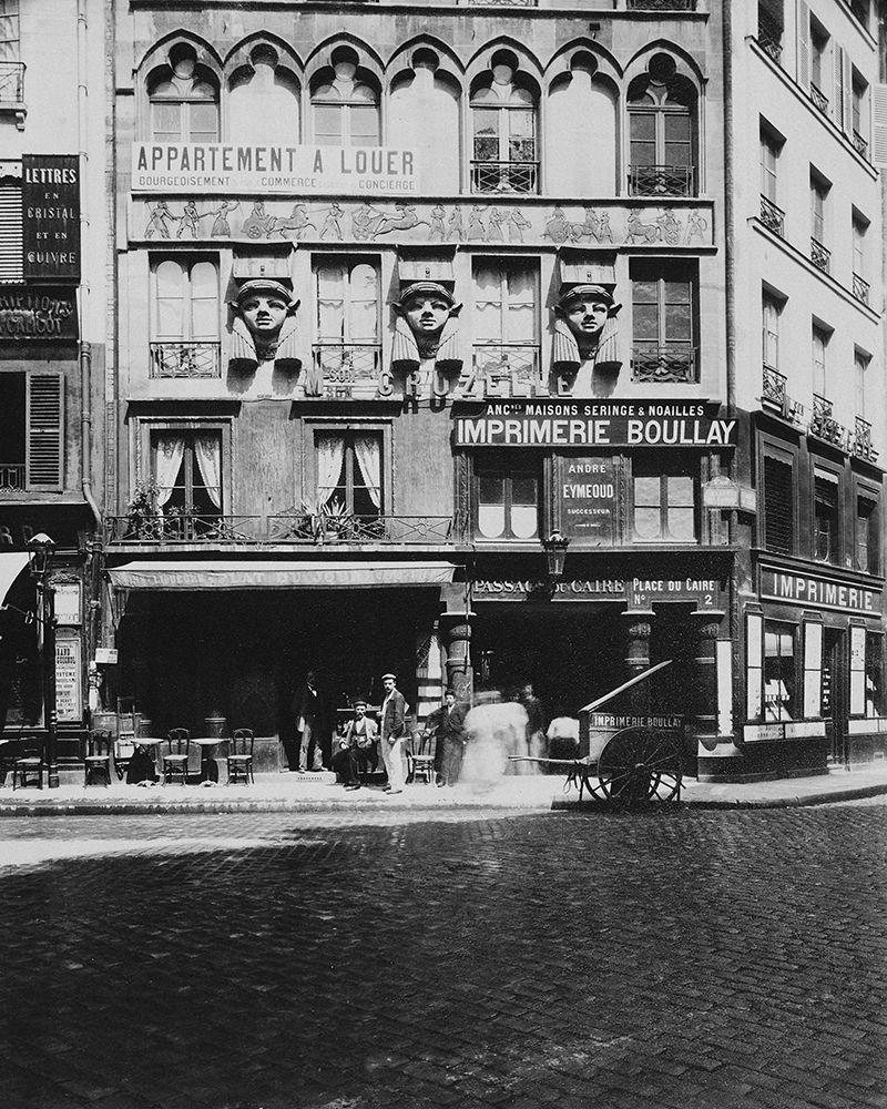 Paris, 1903 - House on the Place du Caire art print by Eugene Atget for $57.95 CAD