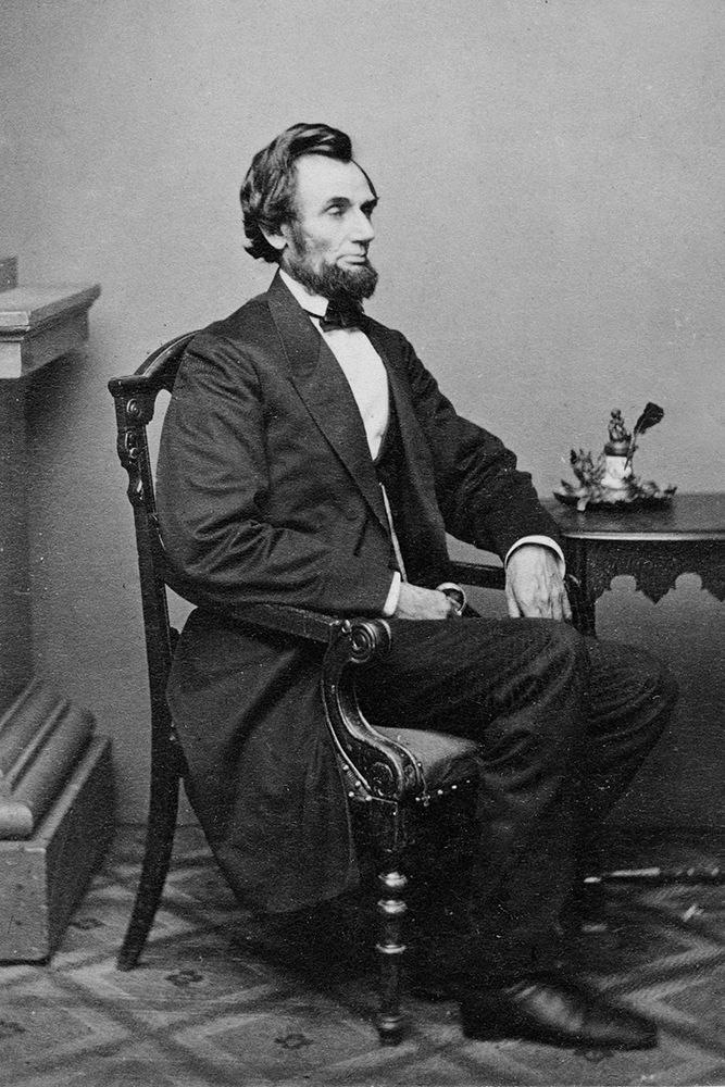 President Abraham Lincoln, Washington D.C., 1865 art print by Mathew B. Brady for $57.95 CAD