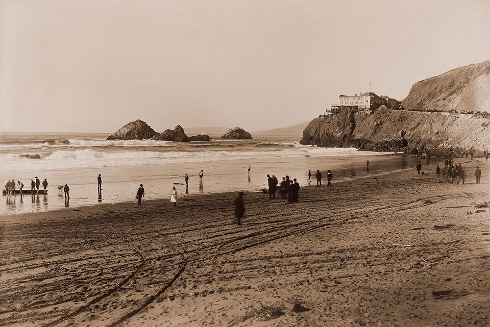 The Cliff House, San Francisco, about 1879-1880 art print by Carleton Watkins for $57.95 CAD