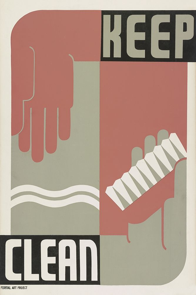 Keep clean art print by Erik-Hans Krause for $57.95 CAD