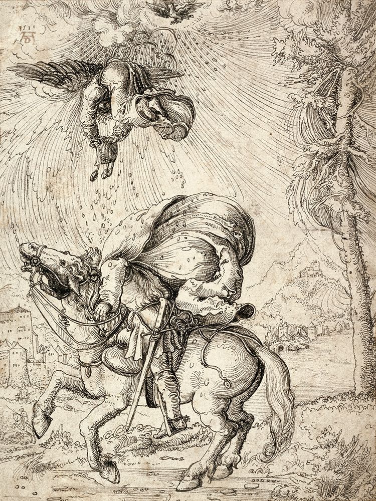 The Conversion of Saint Paul art print by Wolf Huber for $57.95 CAD