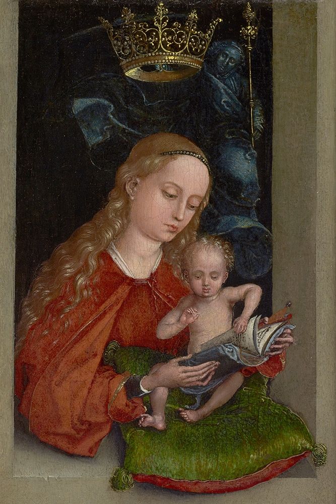 Madonna and Child in a Window art print by Martin Schongauer for $57.95 CAD