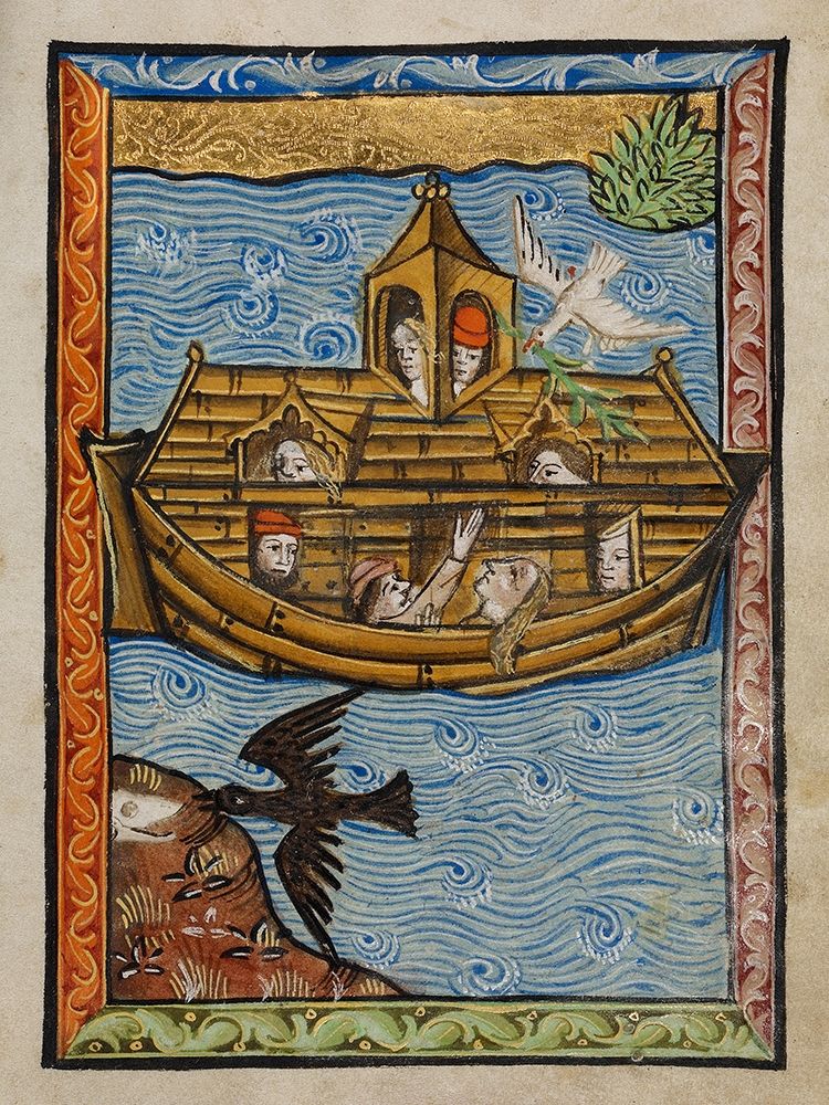 Noahs Ark art print by Unknown Illuminator for $57.95 CAD
