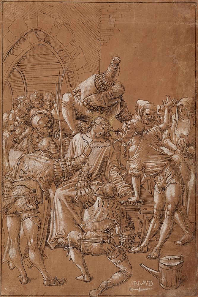 The Mocking of Christ art print by Niklaus Manuel Deutsch for $57.95 CAD