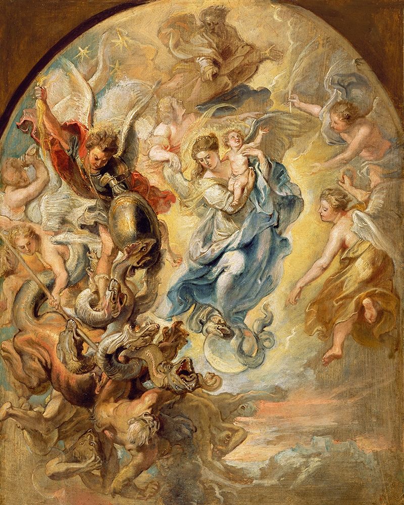 The Virgin as the Woman of the Apocalypse art print by Peter Paul Rubens for $57.95 CAD