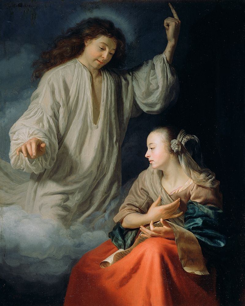The Annunciation art print by Godfried Schalcken for $57.95 CAD