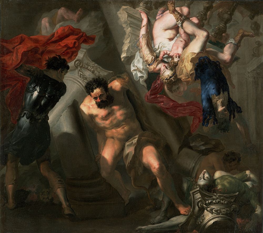 The Death of Samson art print by Genoese School for $57.95 CAD
