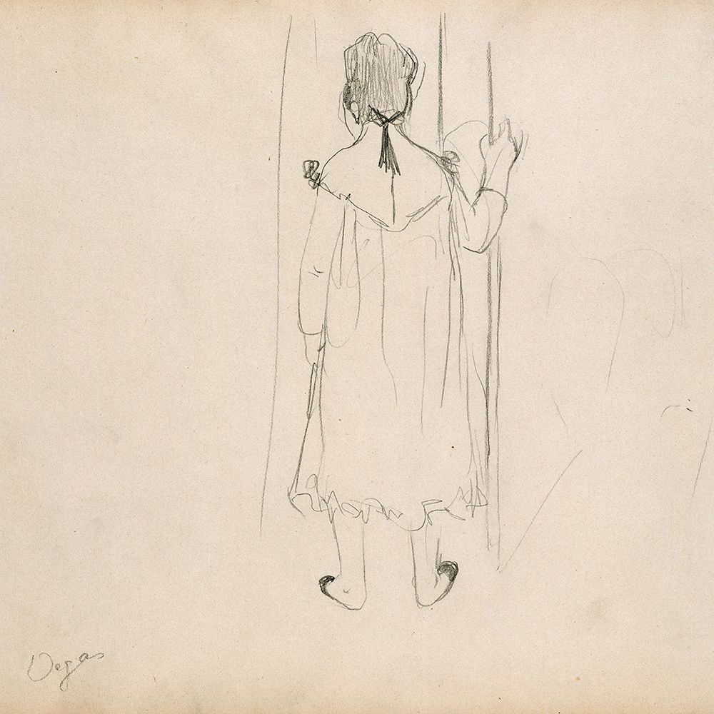 Brothel Scene art print by Edgar Degas for $57.95 CAD