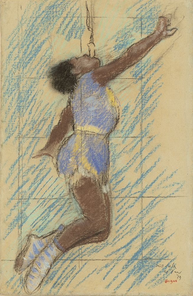 Miss Lala at the Fernando Circus art print by Edgar Degas for $57.95 CAD