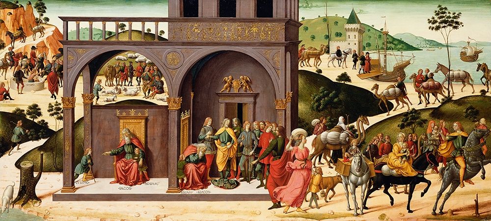 The Story of Joseph art print by Biagio d Antonio for $57.95 CAD