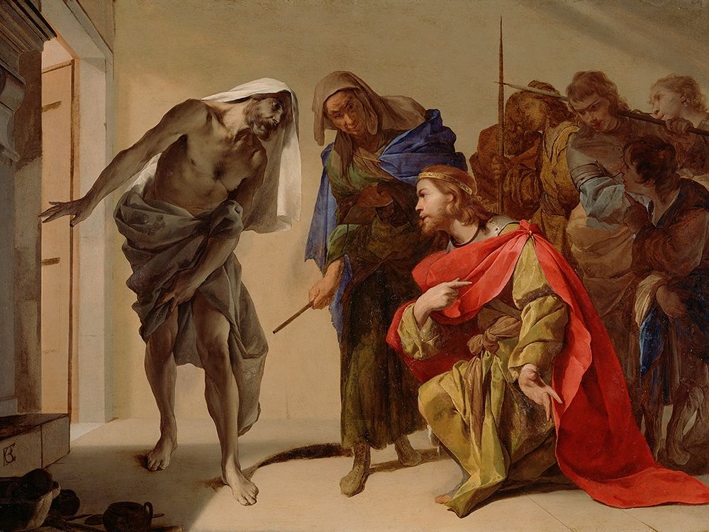 The Shade of Samuel Invoked by Saul art print by Bernardo Cavallino for $57.95 CAD