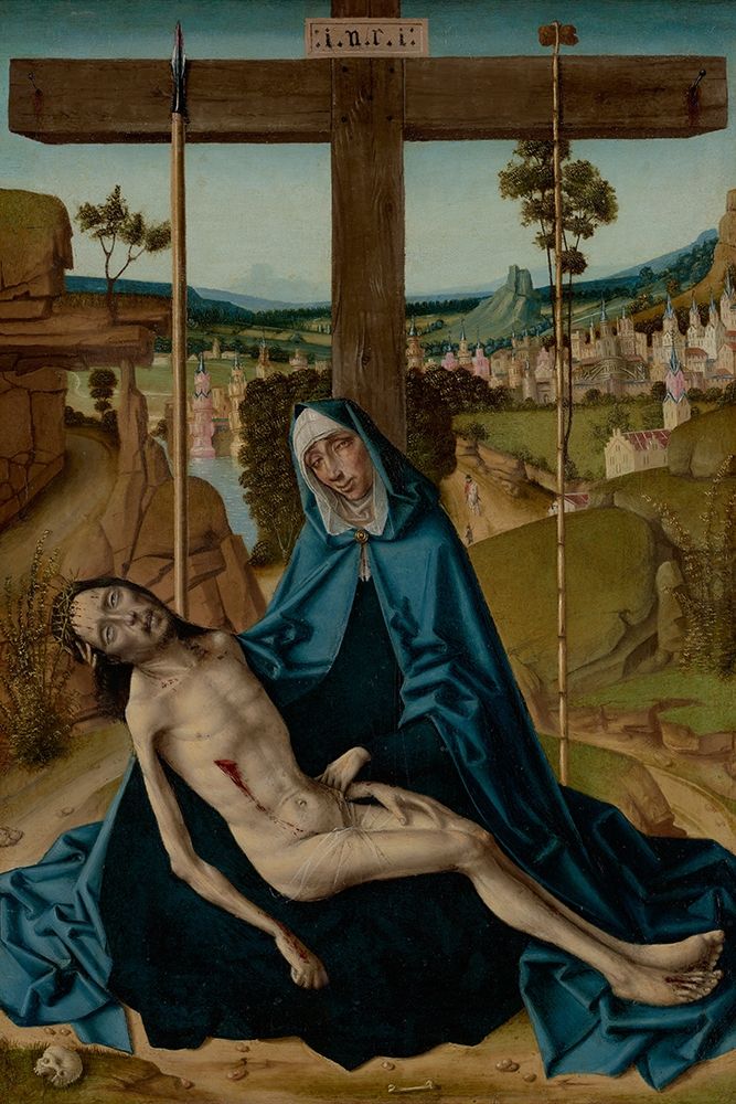 Pieta art print by Fernando Gallego for $57.95 CAD