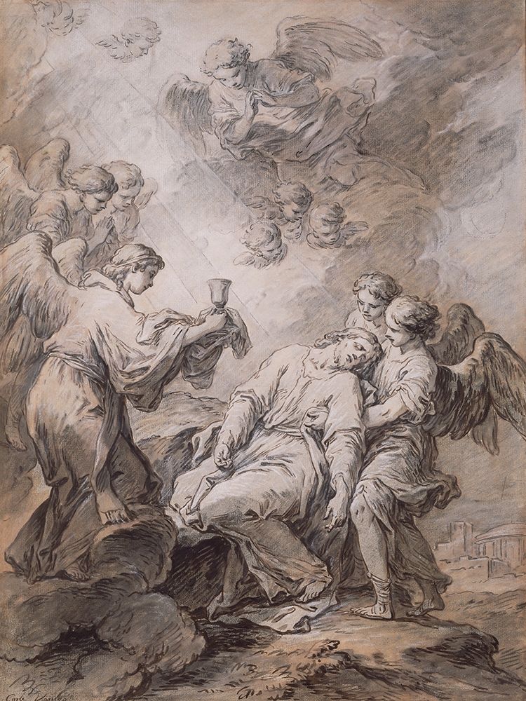 The Agony in the Garden art print by Carle Vanloo for $57.95 CAD