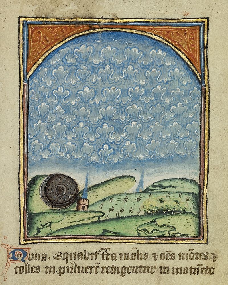 The Ninth Sign before the Day of Judgement art print by Unknown 12th Century English Illuminator for $57.95 CAD