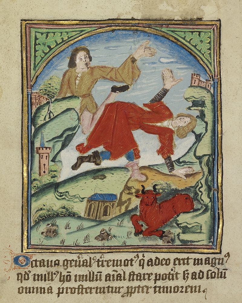 The Eighth Sign before the Day of Judgement art print by Unknown 12th Century English Illuminator for $57.95 CAD