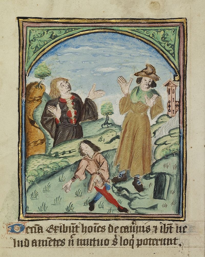 The Tenth Sign before the Day of Judgement art print by Unknown 12th Century English Illuminator for $57.95 CAD
