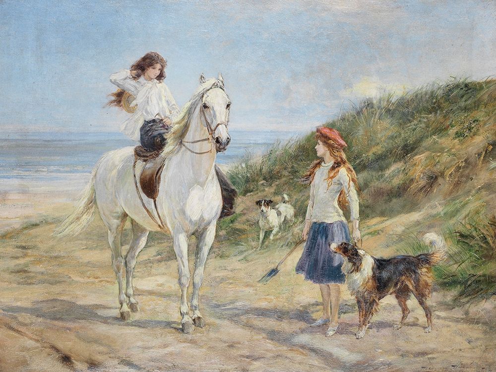 Holiday Time, 1933 art print by Heywood Hardy for $57.95 CAD