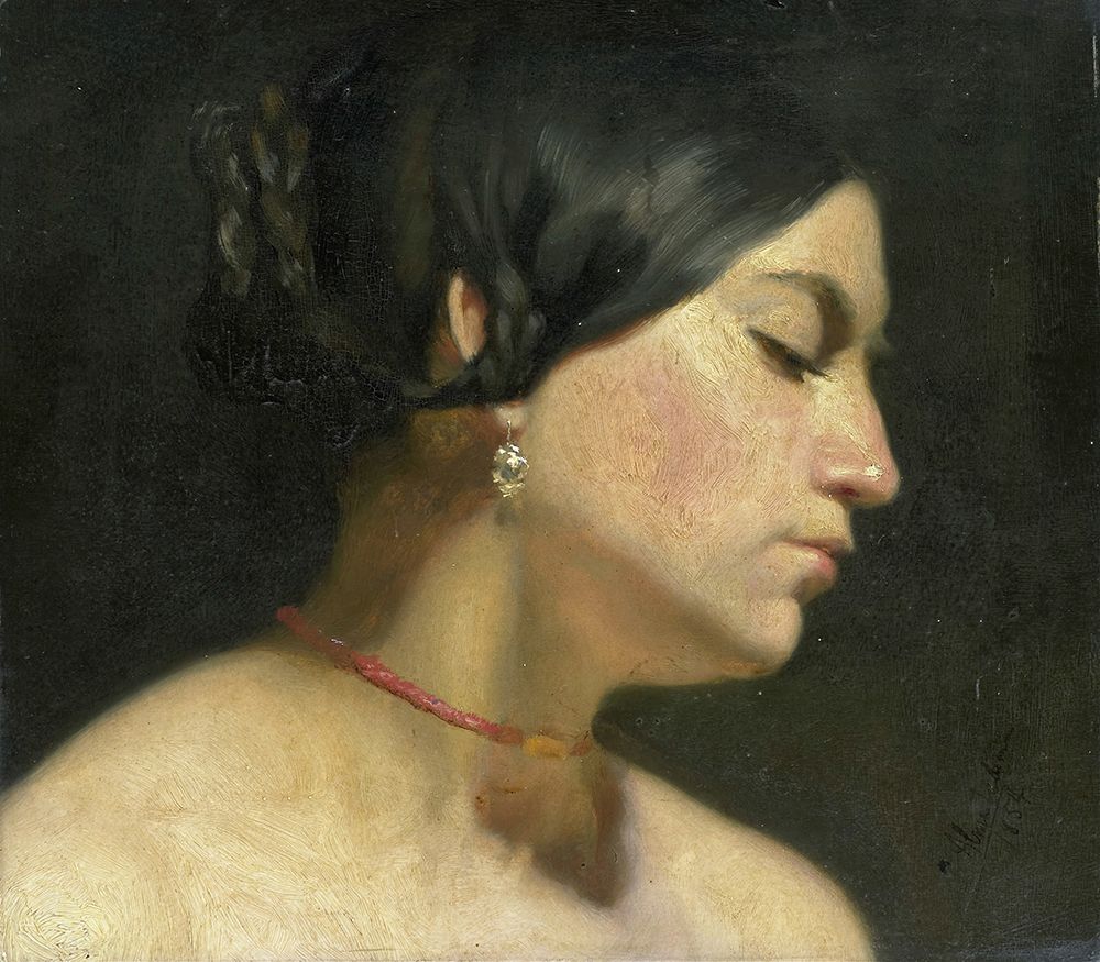 Maria Magdalena, 1854 art print by Sir Lawrence Alma-Tadema for $57.95 CAD