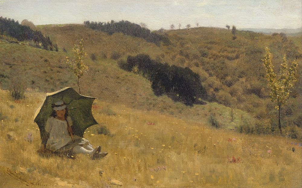 Sunny Days, 1874 art print by Sir Lawrence Alma-Tadema for $57.95 CAD