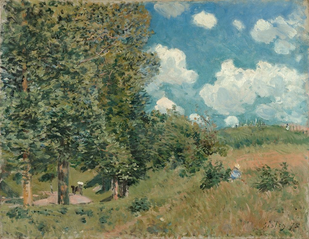 The Road from Versailles to Saint-Germain art print by Alfred Sisley for $57.95 CAD