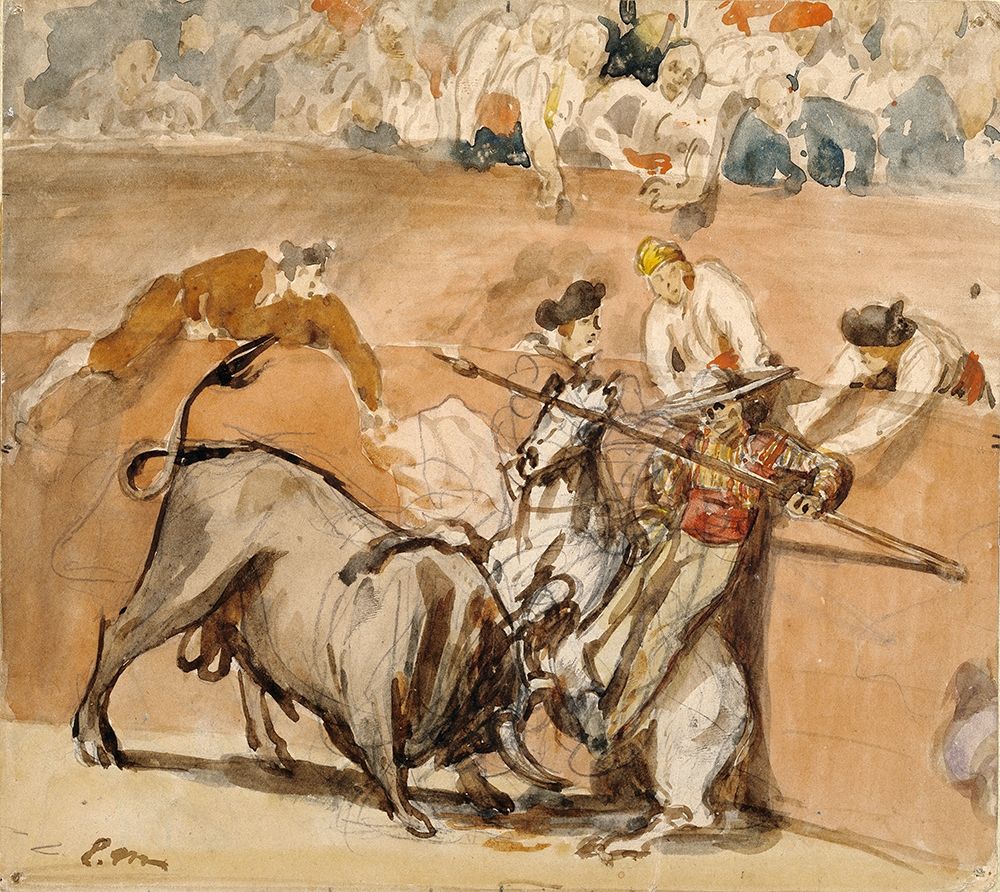 Bullfight art print by Edouard Manet for $57.95 CAD
