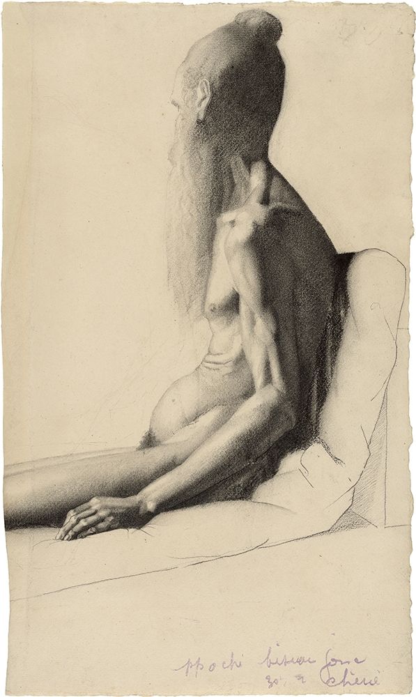 An Indian Man art print by Georges Seurat for $57.95 CAD